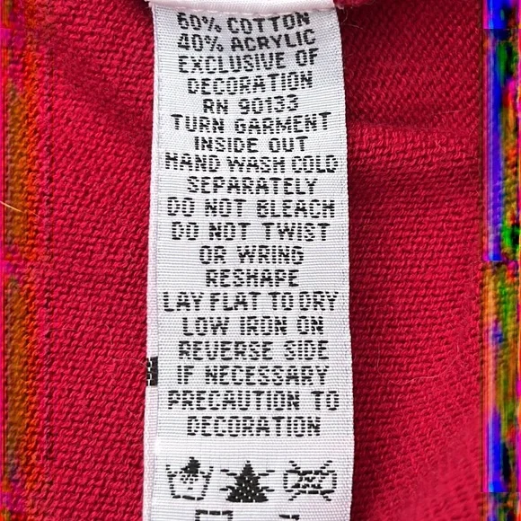 Bob Mackie Wearable Art designer sweater 1X - Picture 9 of 9